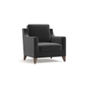 Abbey 1 Seater Fabric Sofa In Pebble Grey Colour