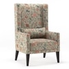 Morgen Lounge Chair in Calico Print Colour