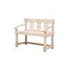 Avika Solid Wood Bench White Finish