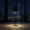 Metro Matte Black Glow Desk Lamp