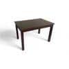 Oakmont Sheesham Wood Dining Table In Dark Walnut Finish