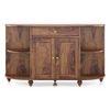 Ramore Solid Wood Sideboard in Teak Finish