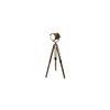Leo Nickle Metal Shade Floor Lamp