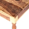 Hudson Sheesham Wood Coffee Table In Natural Rustic Wood Finish
