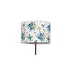 Poppy Multicolour Fabric Floor Lamp with Black Iron Base