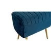 Abigail Metal  Pouffe Blue Colour