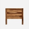 Neva Solid Wood Single  Size Bed Without Storage (Provincial Teak Finish)