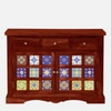 Sheesham Wood Sideboard In Honey Oak Finish