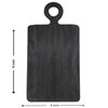 Ireka Homes Dusk Acacia Wood Chopping Board – Black Finish Cutting Board