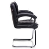 Elegant Cantilever Chair In Black