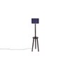 Gates Blue Cotton Shade Floor Lamp