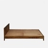 Hertfort Solid Wood King  Size Bed Without Storage (Provincial Teak Finish)