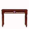 Nilaya Sheesham Wood Console Table in Honey Oak Finish