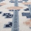 Jaipur Rugs Soft Checkered Damier Wool Dhurrie Rug White 6x8 ft