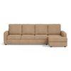 Apollo Sofa (Colour : Sandshell Beige, Cushion : Hard, Back Type : High Back, Seating Capacity : Right Aligned 3 Seater + Right Aligned Chaise)