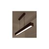 Artline 36 Brown Solid Wood Single Hanging Light