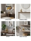 Geometric Gold Sphere Sculpture Showpiece White Decorative Table Accent 31 cm