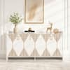 Spydercraft Meko Modern Console Table in Pure White Finish