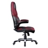 Stylish Gaming Chair In Black & Maroon