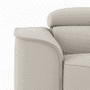 Molto Leather Recliner in Grey Colour
