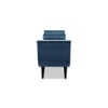 Foten 2 Ottoman with Storage Color in Navy Blue