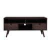 Aspen Solid Wood TV Unit in Walnut Finish