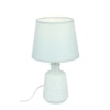 Textured Elegance Table Lamp Green Base