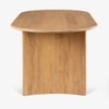 Saanra Solid Wood Six Seater Dining Table in Brown Colour