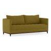 Florence Premium 3 Seater Fabric Sofa in Olive Green Colour