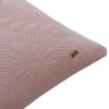 Flora Blush Pink Cotton Knitted Cushion Cover 18X18 Inches