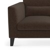 Lewis Sofa Set (Colour : Mocha, Cushion : Hard, Seater : 2+1+1)