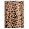 Multicolor Abstract Machine Made Polyester 3 X 5 Feet Carpet