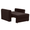 Melano  Pull Out Sofa cum Bed  in Brown Colour
