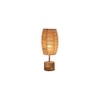 River Beige bamboo & solid wood table lamp