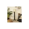 Damien Beige Jute Floor Lamp with Beige Jute Base