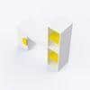 Joy Ride Study Table In Yellow & White Colour