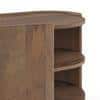 Torin Solid Wood TV Cabinet In Golden Ash Finish