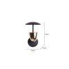 Pitchford Black and Copper Wall Sconce