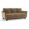 Corby Sofa Set (Colour: Fawn Velvet, Seater: 3+2+1)