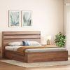 Rodrigues Queen Size Box Storage Bed In Sheesham Paper Finish