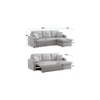 Universe  Pull Out Sofa cum Bed  in Black Colour