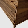 Batik Series Dresser with 3-openable drawers duly polished and base in Teak Wood