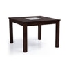 Brighton 4 Seater Dining Table In Mahogany Finish