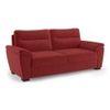 Adelaide Premium 3 Seater Fabric Sofa in Salsa Red Colour