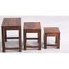 Okiruma Solid Wood Nested Tables - Set of 3