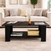 Spydercraft Penio Modern Coffee Table in Black Finish