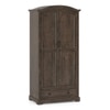 Alexandra Wardrobe in Danish Walnut Finish