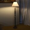 Devansh Wooden Floor Lamp