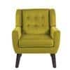 Derel Accent Chair in Mint Green Colour