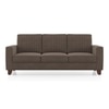 Apollo Neo 3 Seater Fabric Sofa In Daschund Brown Colour